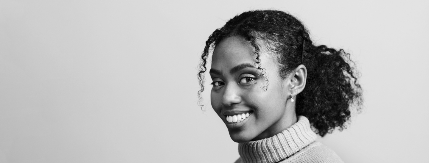 Female student portrait smiling