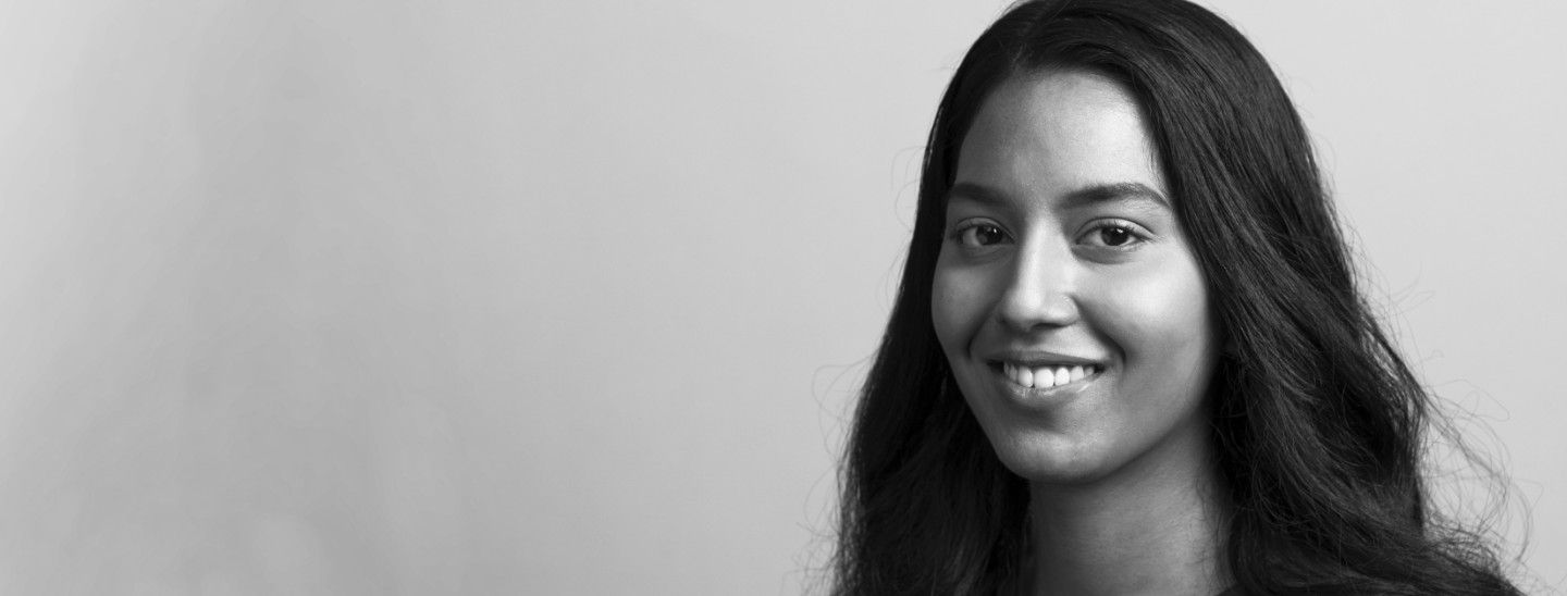 Female student smiling portrait
