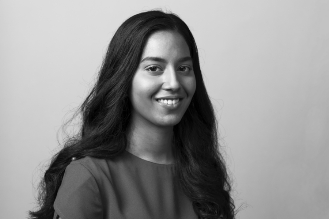 Female student smiling portrait